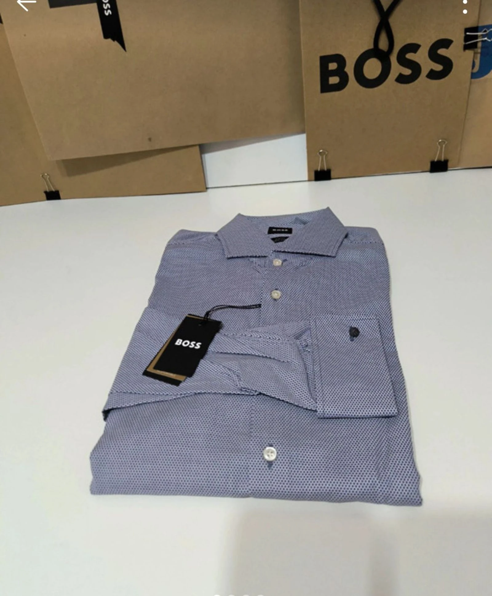 Boss US 15 s/m + gemelos en mangas 